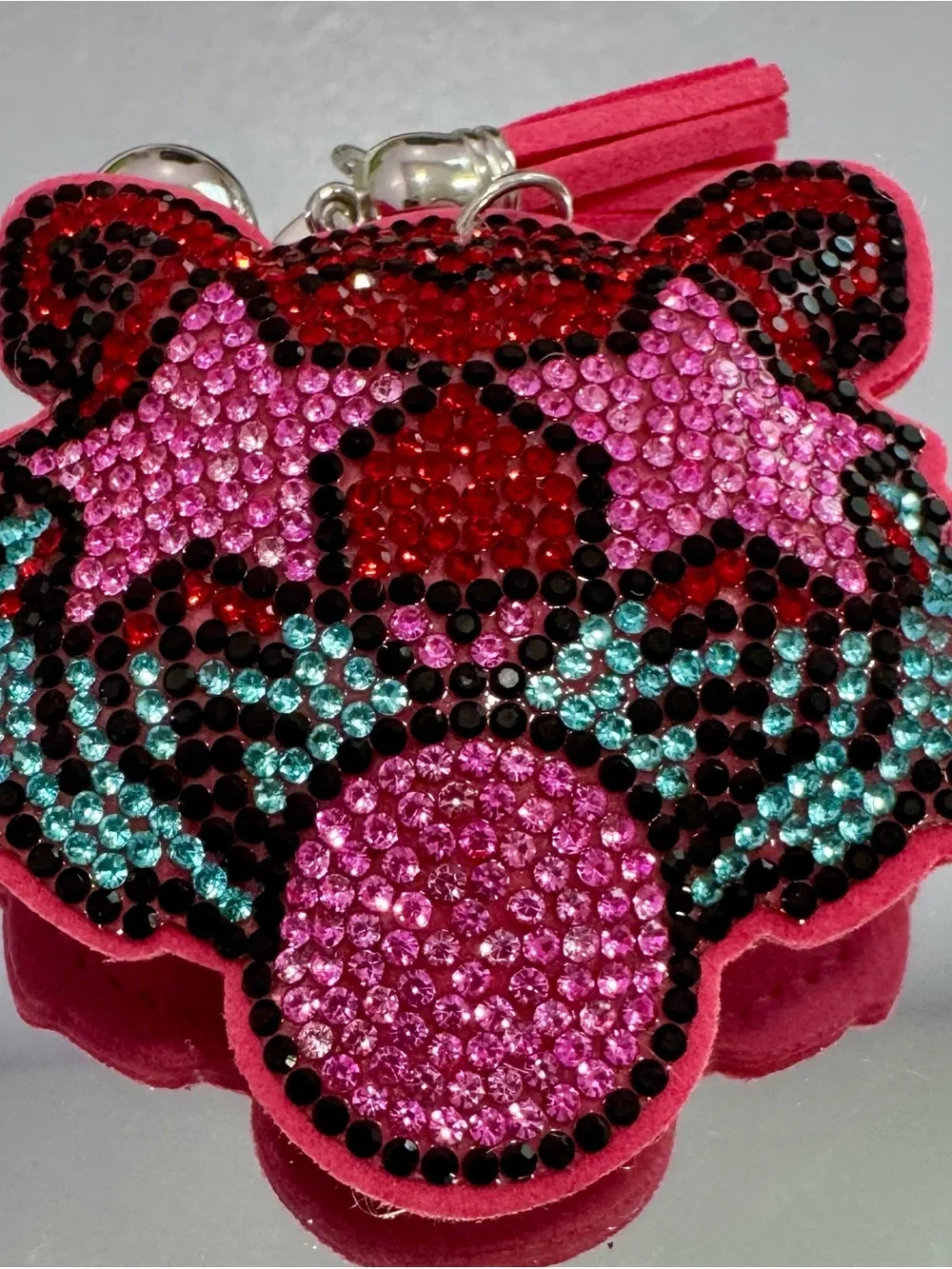 New Pink Dopamine Tiger keychain/Bag Charm